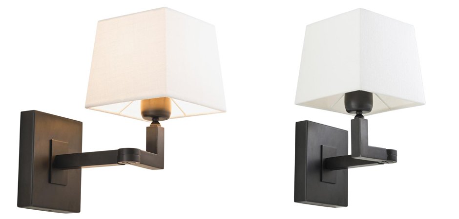 Бра Eichholtz Wall Lamp Cambell Bronze Бра Eichholtz Wall Lamp Cambell Bronze - Loft-Concept в Кирове
