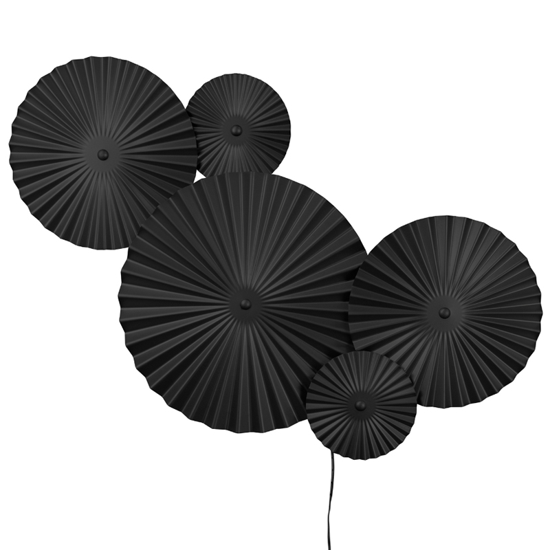 Wall lamp Omega BLACK Черный Wall lamp Omega BLACK Черный в Кирове | Loft Concept
