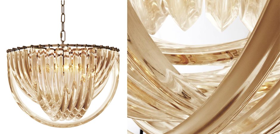 Люстра Chandelier Murano Champagne 50 Люстра Chandelier Murano Champagne 50 - Loft-Concept в Кирове