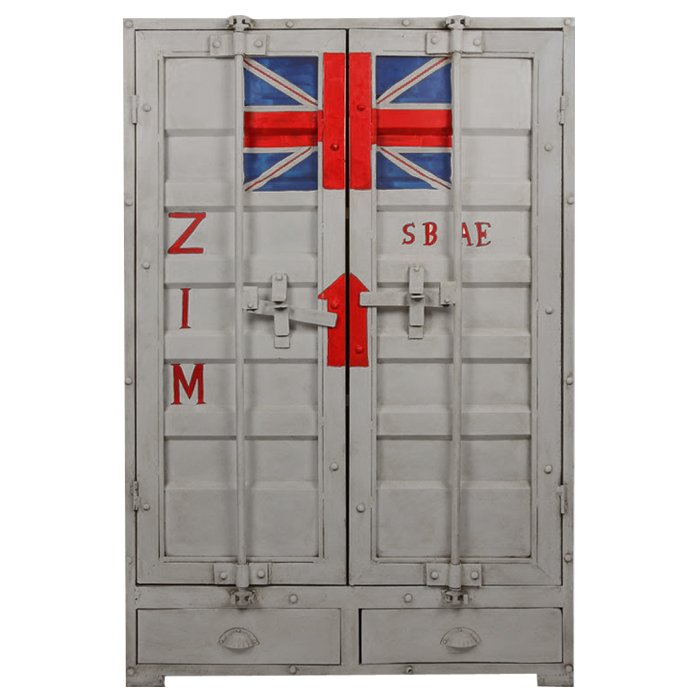 Платяной Шкаф-Контейнер Union Jack Серый Красный Оранжевый Желтый Черный Белый Синий Зеленый Голубой Бирюзовый Платяной Шкаф-Контейнер Union Jack Серый Красный Оранжевый Желтый Черный Белый Синий Зеленый Голубой Бирюзовый в Кирове | Loft Concept