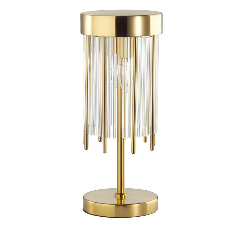 Настольная лампа Niemira Table lamp Прозрачный (Transparent) Золотой Настольная лампа Niemira Table lamp Прозрачный (Transparent) Золотой в Кирове | Loft Concept