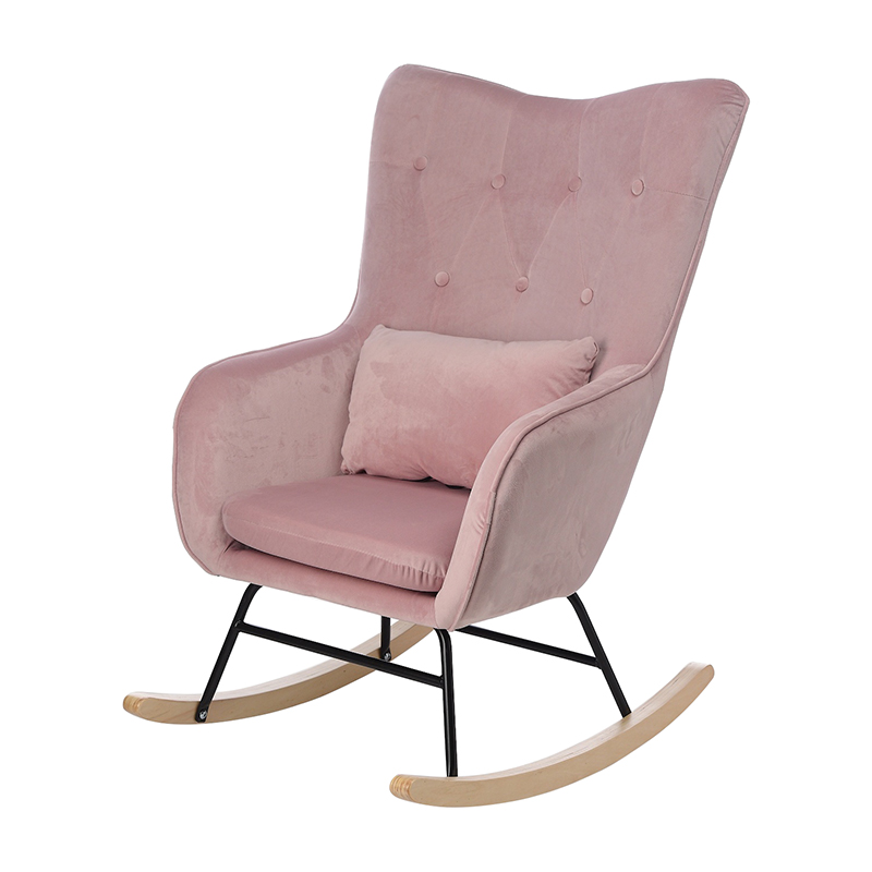 Кресло-качалка Lassily Pink Розовый Кресло-качалка Lassily Pink Розовый в Кирове | Loft Concept