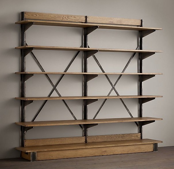Стеллаж Vintage Iron Stack Стеллаж Vintage Iron Stack в Кирове | Loft Concept