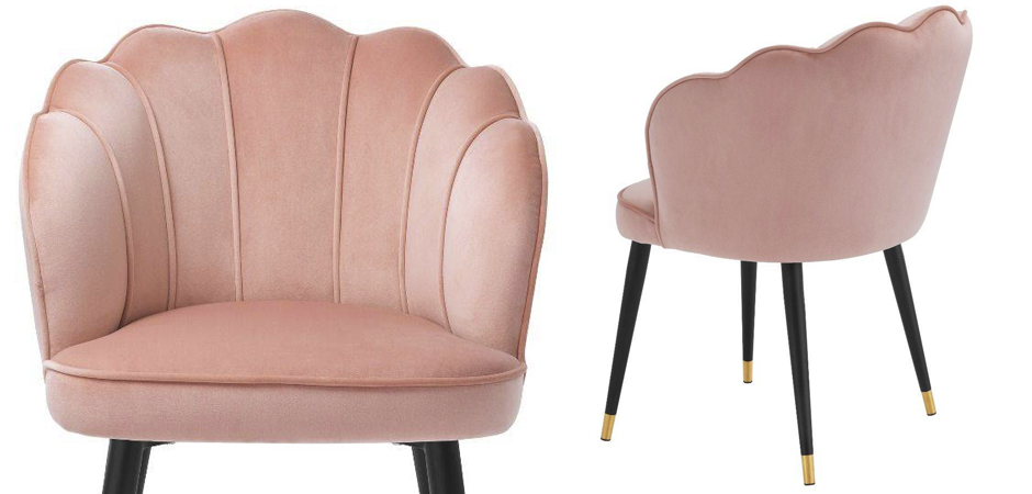 Стул Eichholtz Dining Chair Bristol nude Стул Eichholtz Dining Chair Bristol nude - Loft-Concept в Кирове