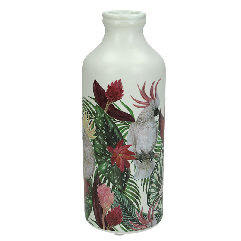 Ваза Exotic Garden Vase 18 Белый Мульти Ваза Exotic Garden Vase 18 Белый Мульти в Кирове | Loft Concept
