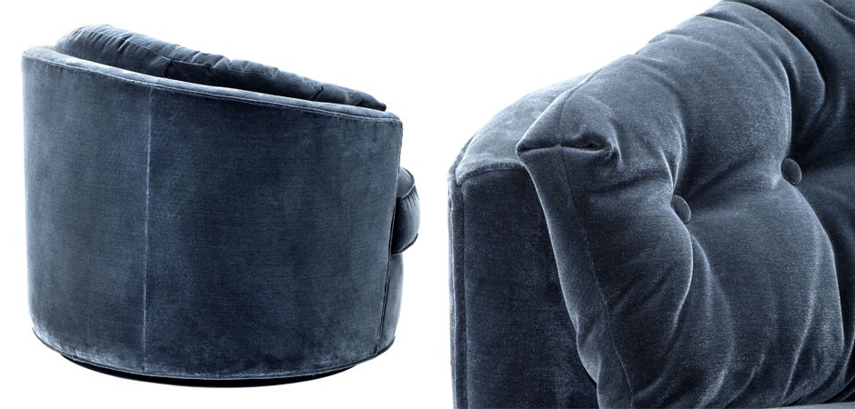 Кресло Eichholtz Chair Recla Blue Кресло Eichholtz Chair Recla Blue - Loft-Concept в Кирове