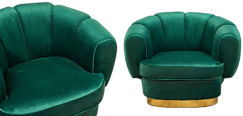 Кресло Emerald Softness Armchair Кресло Emerald Softness Armchair - Loft-Concept в Кирове