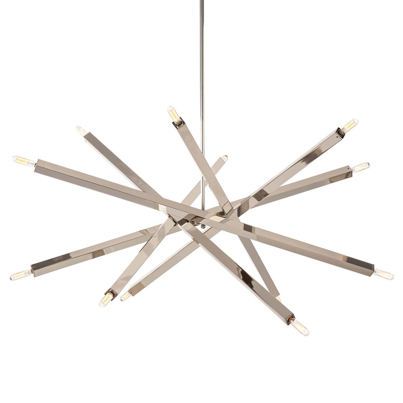 Люстра Blathmac Silver Chandelier Серебряный Люстра Blathmac Silver Chandelier Серебряный в Кирове | Loft Concept