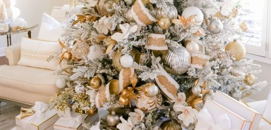Дизайнерская Елка Премиум с Золотым Декором Christmas Tree Golden Tale Дизайнерская Елка Премиум с Золотым Декором Christmas Tree Golden Tale - Loft-Concept в Кирове