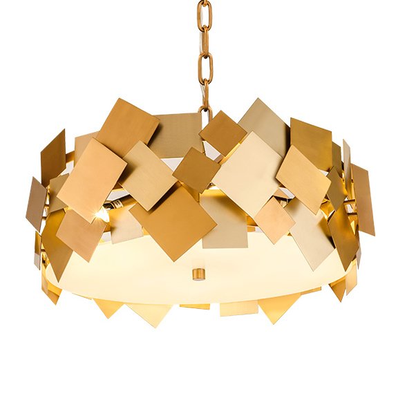 Люстра Gold Plate Chandelier 4 Люстра Gold Plate Chandelier 4 в Кирове | Loft Concept