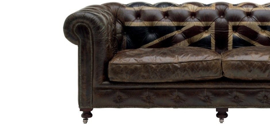 Диван Chesterfield Rebel Sofa Union Jack Andrew Martin Диван Chesterfield Rebel Sofa Union Jack Andrew Martin - Loft-Concept в Кирове