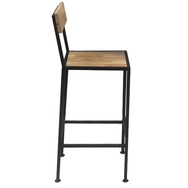 Барный стул Kraft Loft bar stool Коричневый Черный Барный стул Kraft Loft bar stool Коричневый Черный в Кирове | Loft Concept
