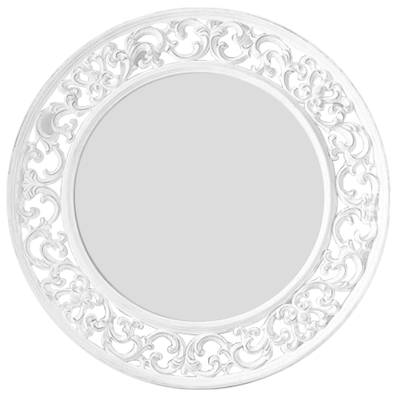 Зеркало Ursins Mirror Белый винтажная патина Зеркало Ursins Mirror Белый винтажная патина в Кирове | Loft Concept