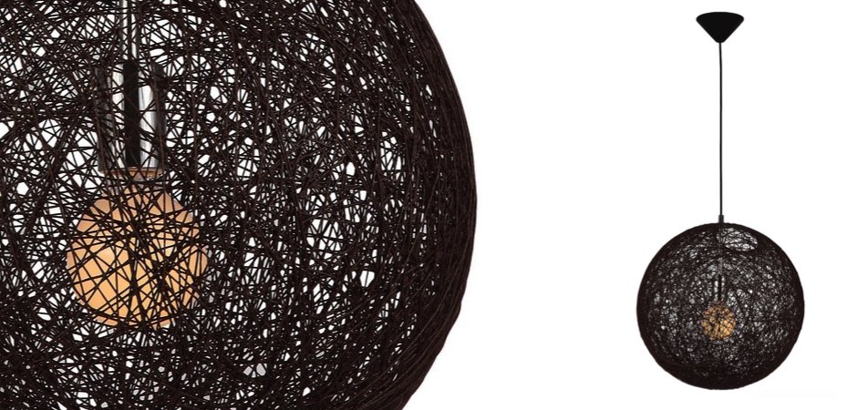 Подвесной светильник The Random Light Black 40 - фото №1