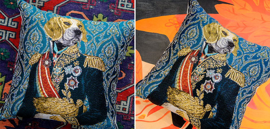 Декоративная подушка Emperor Dog Декоративная подушка Emperor Dog - Loft-Concept в Кирове