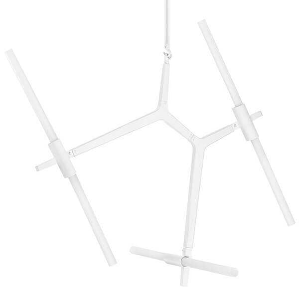 Люстра Агнес Chandelier White 6 Белый Люстра Агнес Chandelier White 6 Белый в Кирове | Loft Concept