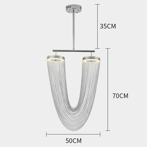 Люстра Otero Silver Larose Guyon Люстра Otero Silver Larose Guyon в Кирове