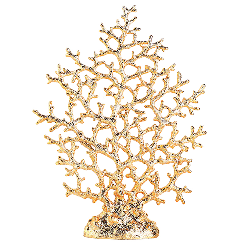 Статуэтка золотой коралл Coral Decor Gold Золотой Статуэтка золотой коралл Coral Decor Gold Золотой в Кирове | Loft Concept