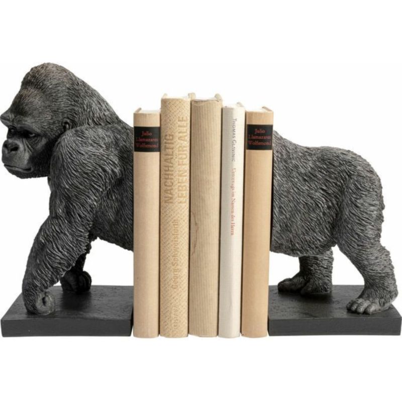 Держатель для книг King Kong Books Серый Бежевый Держатель для книг King Kong Books Серый Бежевый в Кирове | Loft Concept