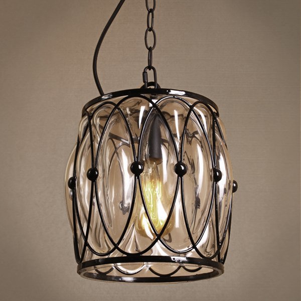 Подвесной светильник Metal Mesh and Glass Pendant II Подвесной светильник Metal Mesh and Glass Pendant II в Кирове | Loft Concept