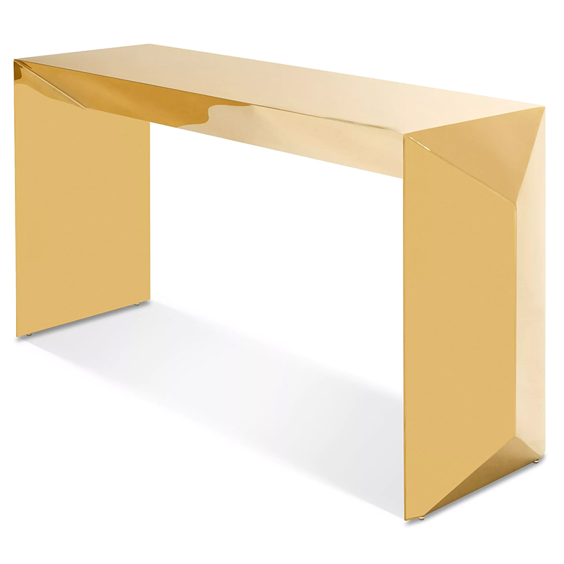 Консоль Eichholtz Console Table Carlow Gold Золотой Консоль Eichholtz Console Table Carlow Gold Золотой в Кирове | Loft Concept