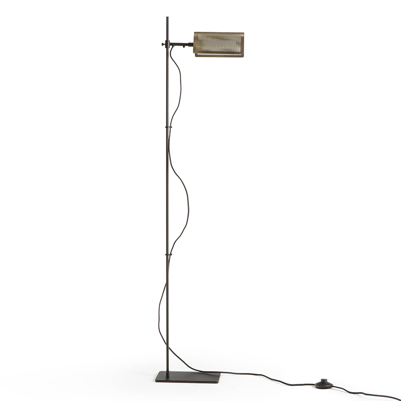 Торшер Zenon Floor lamp Черный Медь в Кирове | Loft Concept 