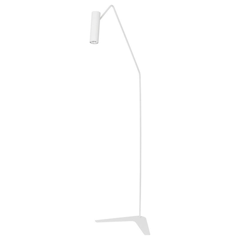 Торшер Tibo Trumpet Floor Lamp white Белый Торшер Tibo Trumpet Floor Lamp white Белый в Кирове | Loft Concept