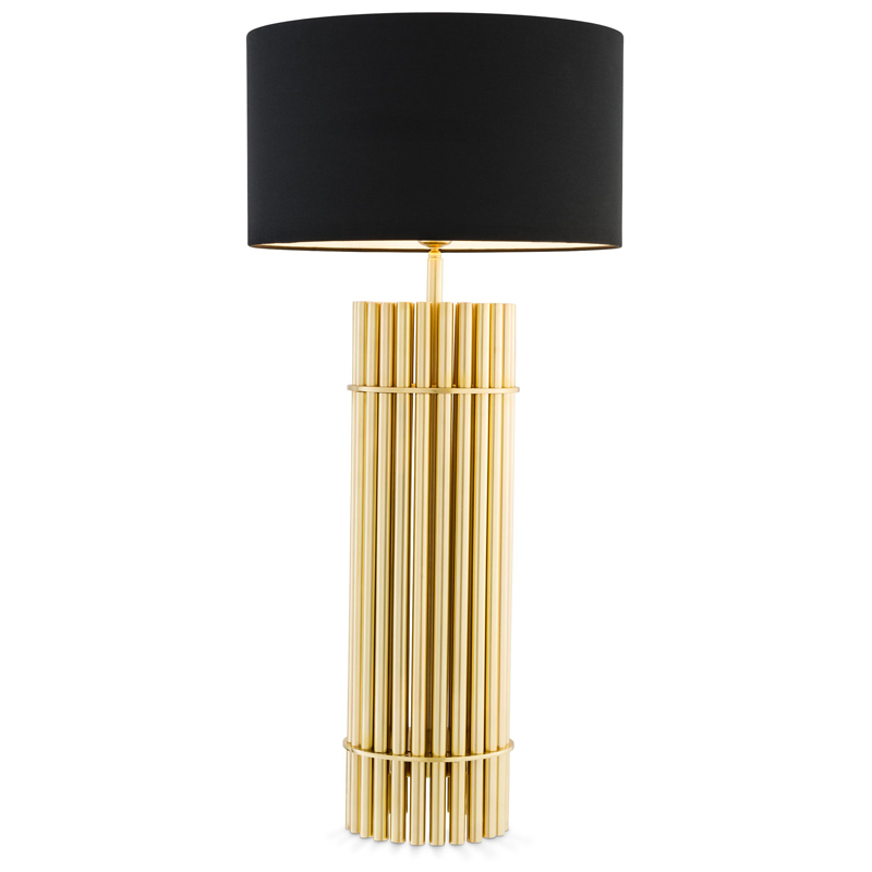 Настольная лампа Eichholtz Table Lamp Reef Латунь Черный Настольная лампа Eichholtz Table Lamp Reef Латунь Черный в Кирове | Loft Concept