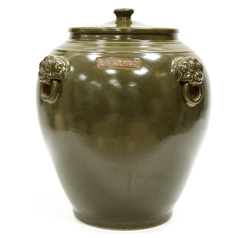 Ваза Green Vase Lions Зеленый Ваза Green Vase Lions Зеленый в Кирове | Loft Concept