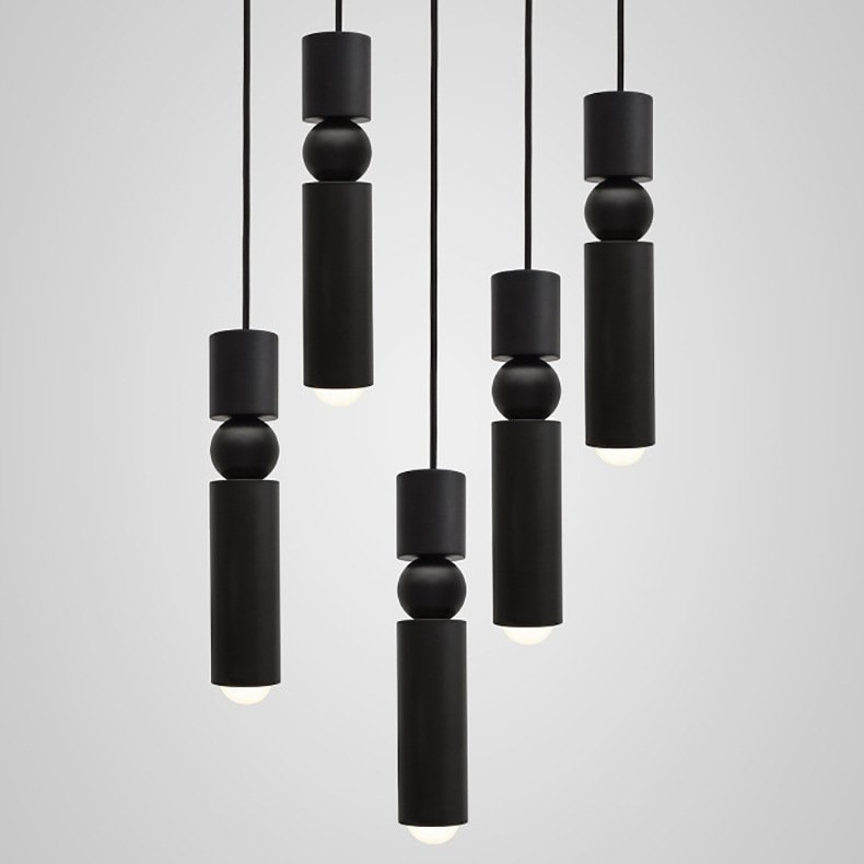 Подвесной светильник Fulcrum by Lee Broom Black Черный Подвесной светильник Fulcrum by Lee Broom Black Черный в Кирове | Loft Concept