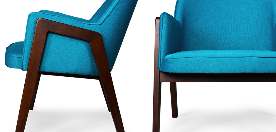 Кресло Gregory light blue Кресло Gregory light blue - Loft-Concept в Кирове