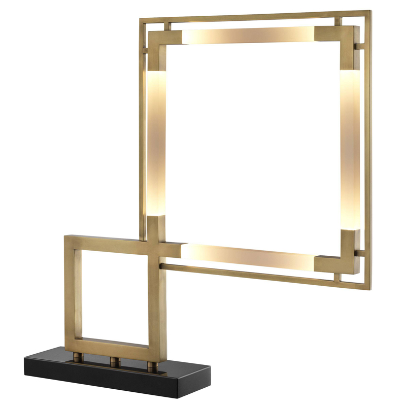Настольная лампа Eichholtz Table Lamp Esperia Латунь Античная полированная Черный Мрамор Nero Настольная лампа Eichholtz Table Lamp Esperia Латунь Античная полированная Черный Мрамор Nero в Кирове | Loft Concept
