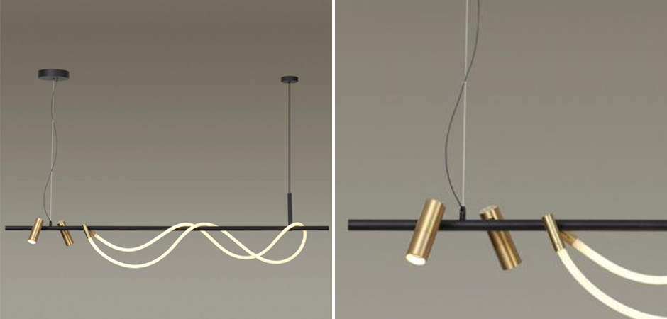 Подвесной Светильник LUKE LAMPCO TRACER LAMP Ширина 180 см Подвесной Светильник LUKE LAMPCO TRACER LAMP Ширина 180 см - Loft-Concept в Кирове