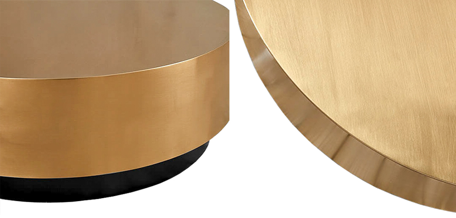 Кофейный столик Gold Washer Coffee Table Кофейный столик Gold Washer Coffee Table - Loft-Concept в Кирове