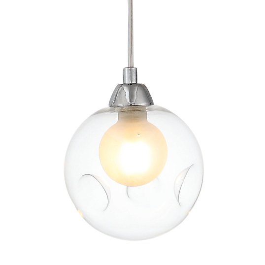 Светильник Bocci 28.1 Single Pendant Хром Прозрачный (Transparent) Светильник Bocci 28.1 Single Pendant Хром Прозрачный (Transparent) в Кирове | Loft Concept