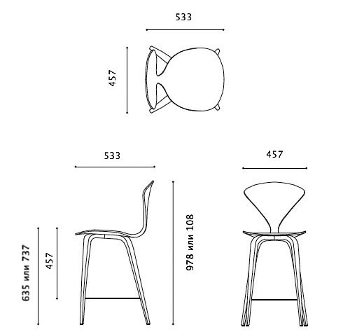 Барный стул Cherner Барный стул Cherner в Кирове