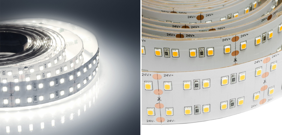 Светодиодная лента 38W/m 240 диодов/2м 2835SMD дневной белый 5M Светодиодная лента 38W/m 240 диодов/2м 2835SMD дневной белый 5M - Loft-Concept в Кирове