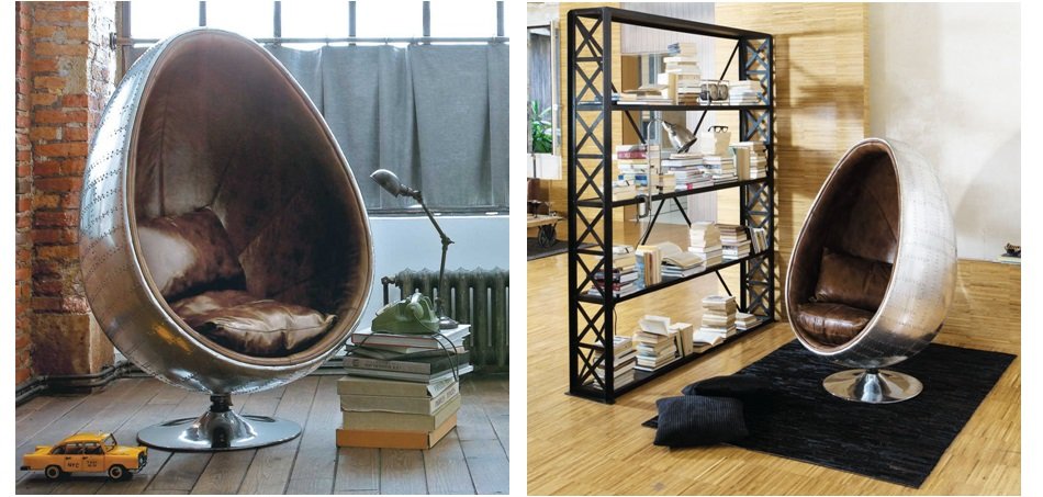 Кресло яйцо Aviator Egg Chair Кресло яйцо Aviator Egg Chair - Loft-Concept в Кирове