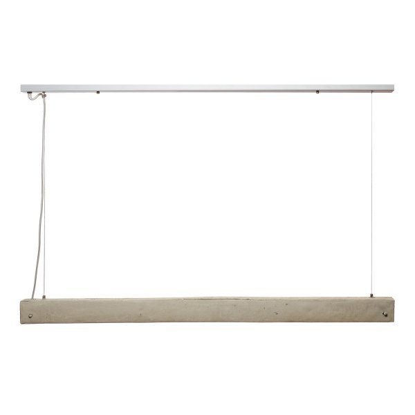 Подвесной светильник Concrete Cubicus Line Pendant Серый Подвесной светильник Concrete Cubicus Line Pendant Серый в Кирове | Loft Concept