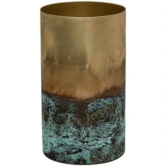 Ваза Turquoise Rust Латунь Бирюзовый Ваза Turquoise Rust Латунь Бирюзовый в Кирове | Loft Concept