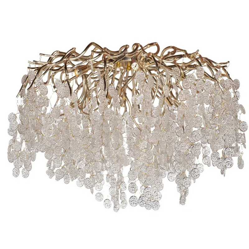 Потолочная люстра FAIRYTREE Champagne Chandelier 60 Золотой Шампань в Кирове | Loft Concept 