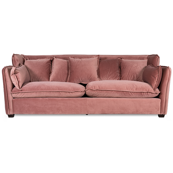 Диван Velwish rose Розовый пастельный Диван Velwish rose Розовый пастельный в Кирове | Loft Concept