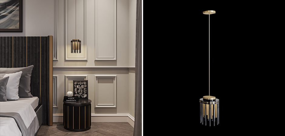 Подвесной светильник из латуни Coliseum Black Подвесной светильник из латуни Coliseum Black - Loft-Concept в Кирове