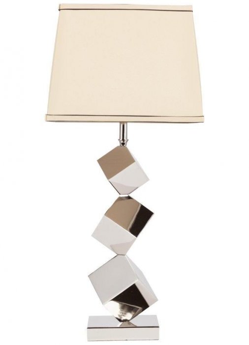 Настольная лампа Cubus Table Lamp Серебряный Настольная лампа Cubus Table Lamp Серебряный в Кирове | Loft Concept