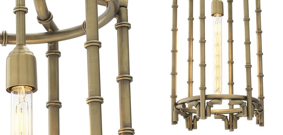 Люстра Eichholtz Lantern Vasco Brass - Loft-Concept в Кирове