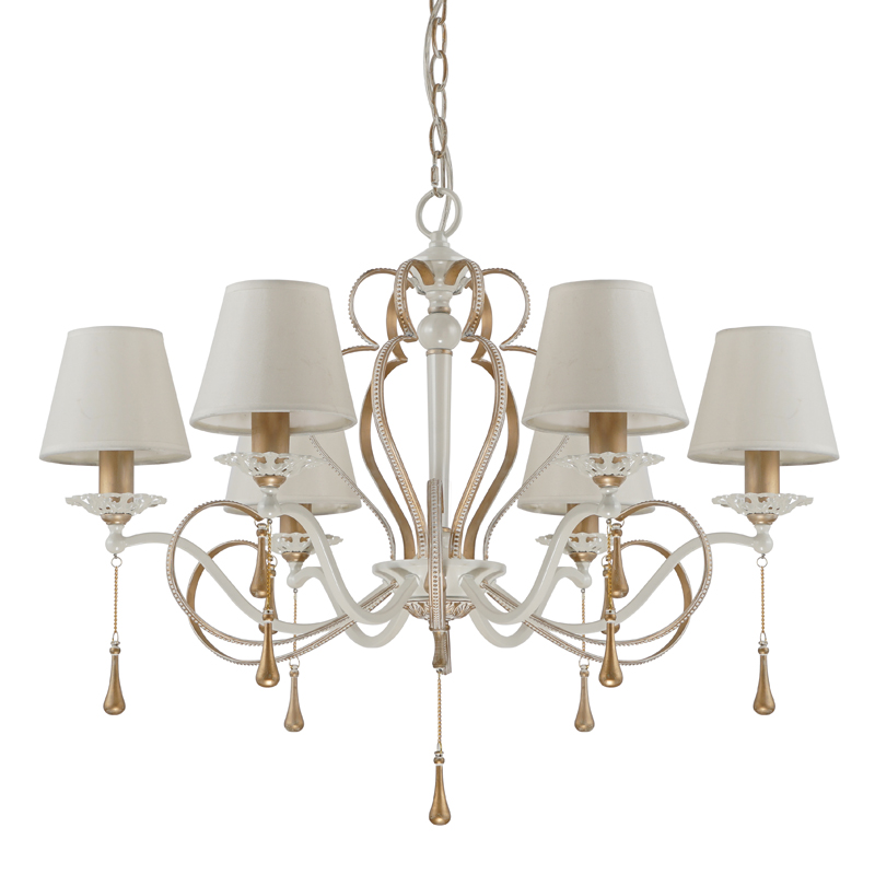 Люстра Batiste Chandelier 71 Золотой Белый Люстра Batiste Chandelier 71 Золотой Белый в Кирове | Loft Concept