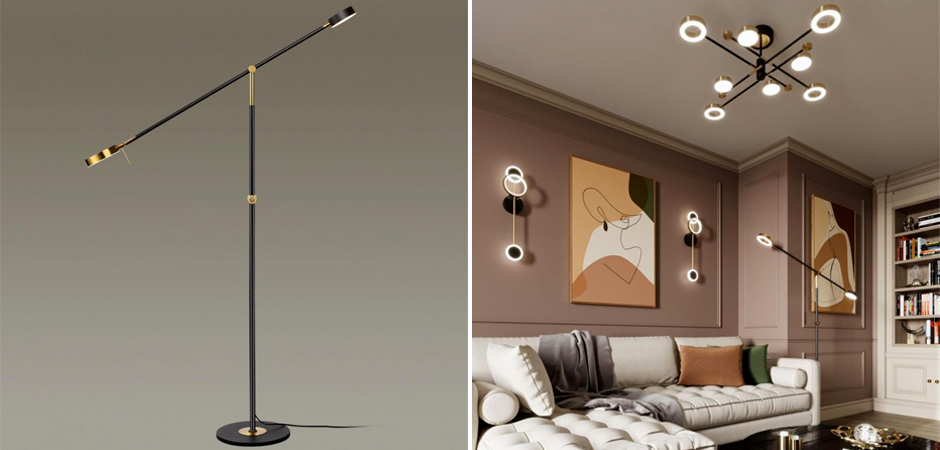 Торшер с регулировкой Bendik Lighting Торшер с регулировкой Bendik Lighting - Loft-Concept в Кирове