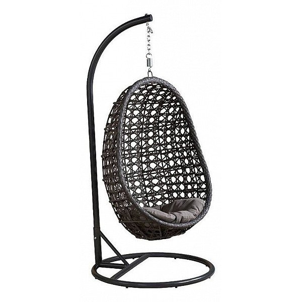 Подвесное уличное кресло Egg Avo Серый Графит Подвесное уличное кресло Egg Avo Серый Графит в Кирове | Loft Concept