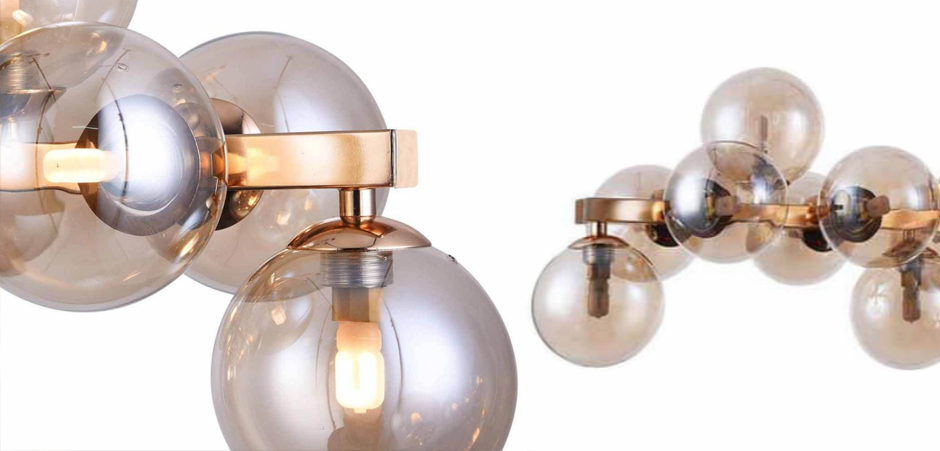 Люстра Berries Chandelier Rectangle Amber 120 Люстра Berries Chandelier Rectangle Amber 120 - Loft-Concept в Кирове