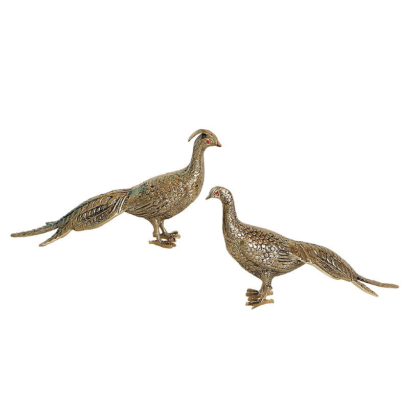Статуэтка бронзовая пара Павлины Bronze Birds Бронза Статуэтка бронзовая пара Павлины Bronze Birds Бронза в Кирове | Loft Concept